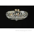 Unique Large Crystal Ceiling Light 7178-5C